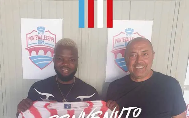 Pontevalleceppi Ripa, colpo in attacco: arriva Akhigbe Jeffery Junior