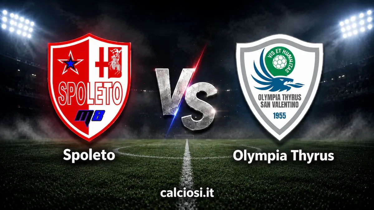 Spoleto, il primo esame al Rutili: l'Olympia misura il 2-0 di Sansepolcro