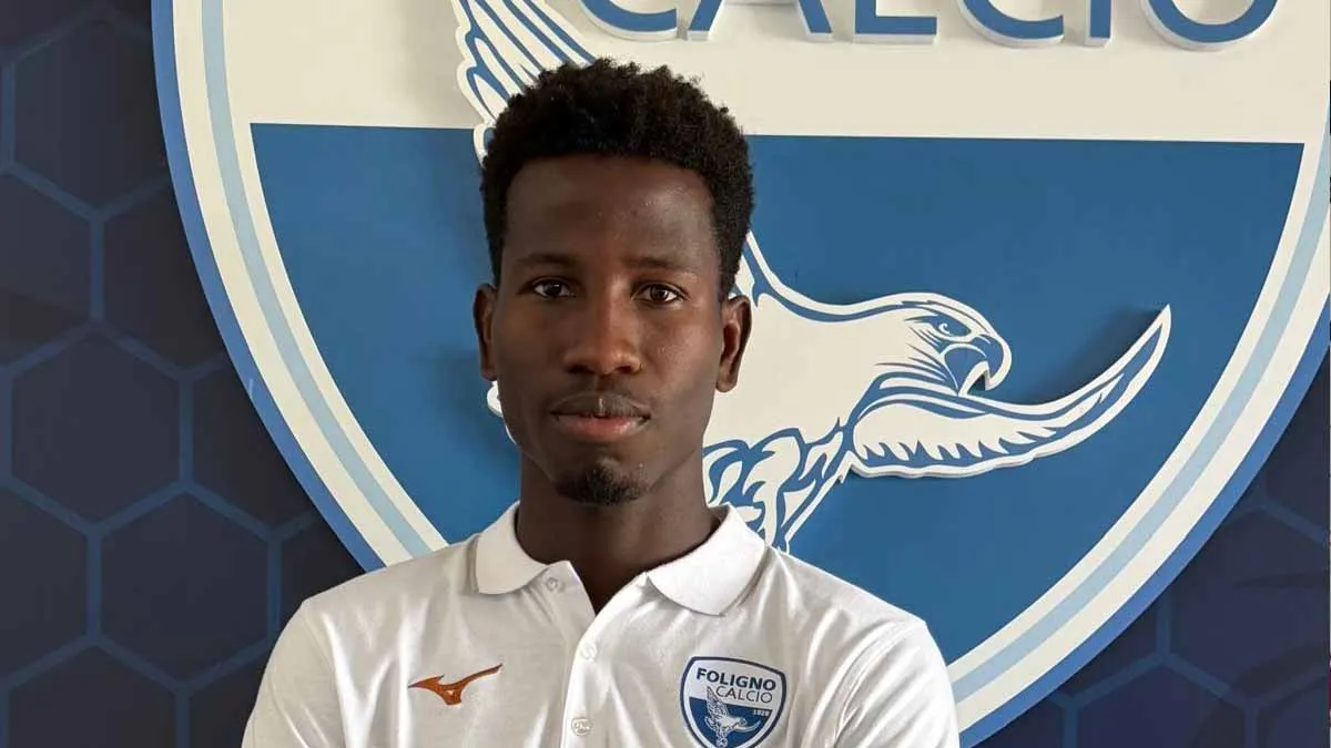 Il Foligno blinda l'attacco: ufficiale il rinnovo di Fodé Sylla