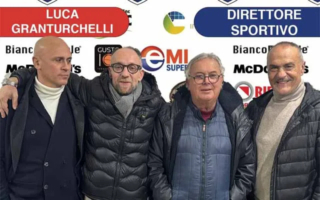Calciomercato Umbertide Agape - Luca Granturchelli DS anche nel 2026/27