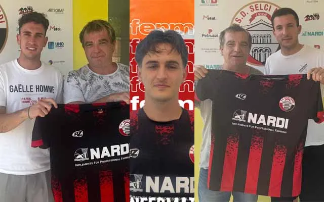 Selci Nardi, doppio colpo tra i pali. E l'attaccante Zanchi resta