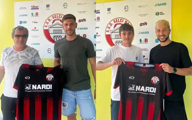 Super doppietta del Selci Nardi: il club rossonero alza l'asticella