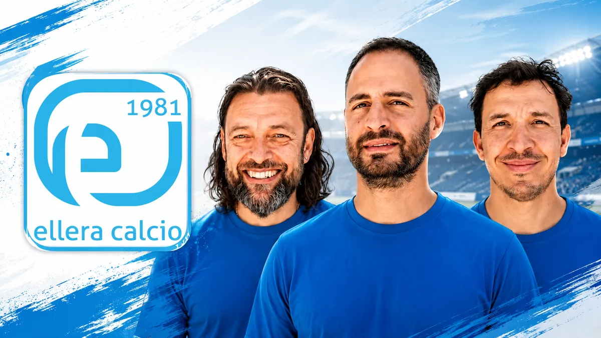 Ellera Calcio, completato lo staff di Grilli: Barchiesi ai portieri e Guarducci alla preparazione atletica