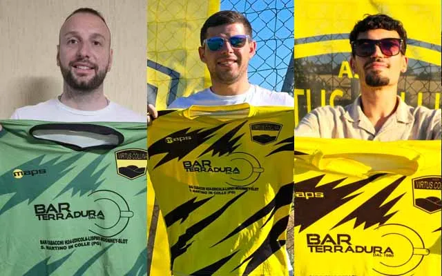 Virtus Collina scatenata sul mercato! Il club di Rugini cala il tris