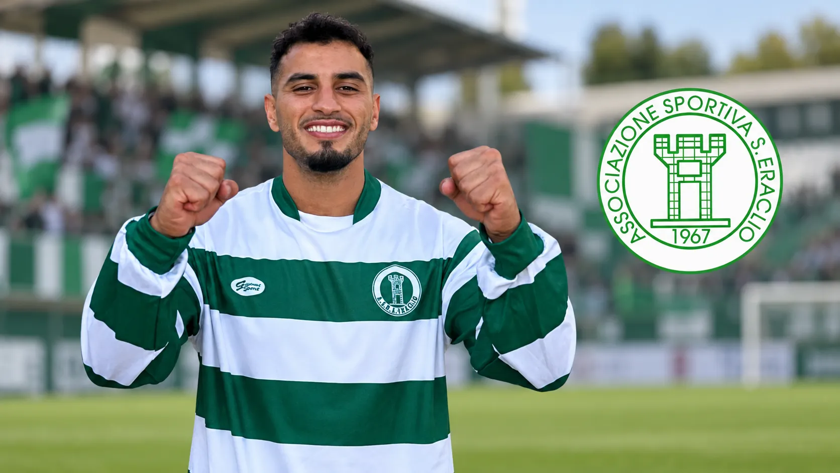 Sant'Eraclio, esordio con squillo: tripletta di Fadhlaoui e 3-0 esterno