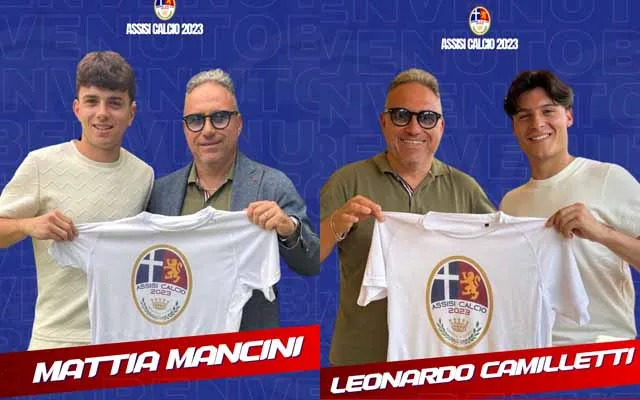 L'Assisi guarda anche al futuro: Gervasi annuncia due giovani rinforzi