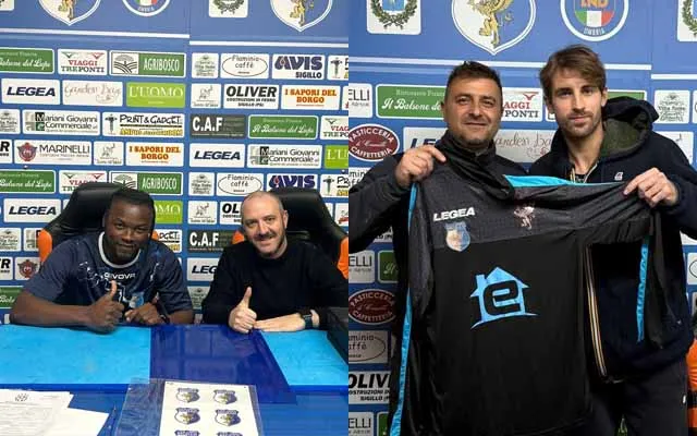 Calciomercato Grifo Sigillo - Super doppietta per mister Calzuola: i dettagli