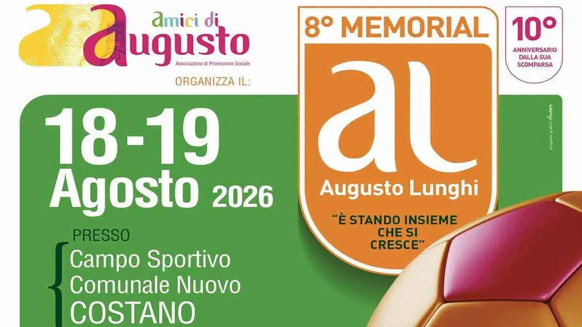 Memorial Augusto Lunghi, a Costano l’ottava edizione