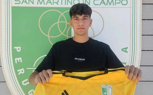 Un armadio fra i pali: la Nuova Alba annuncia il giovanissimo Gabriele Bazzucchi