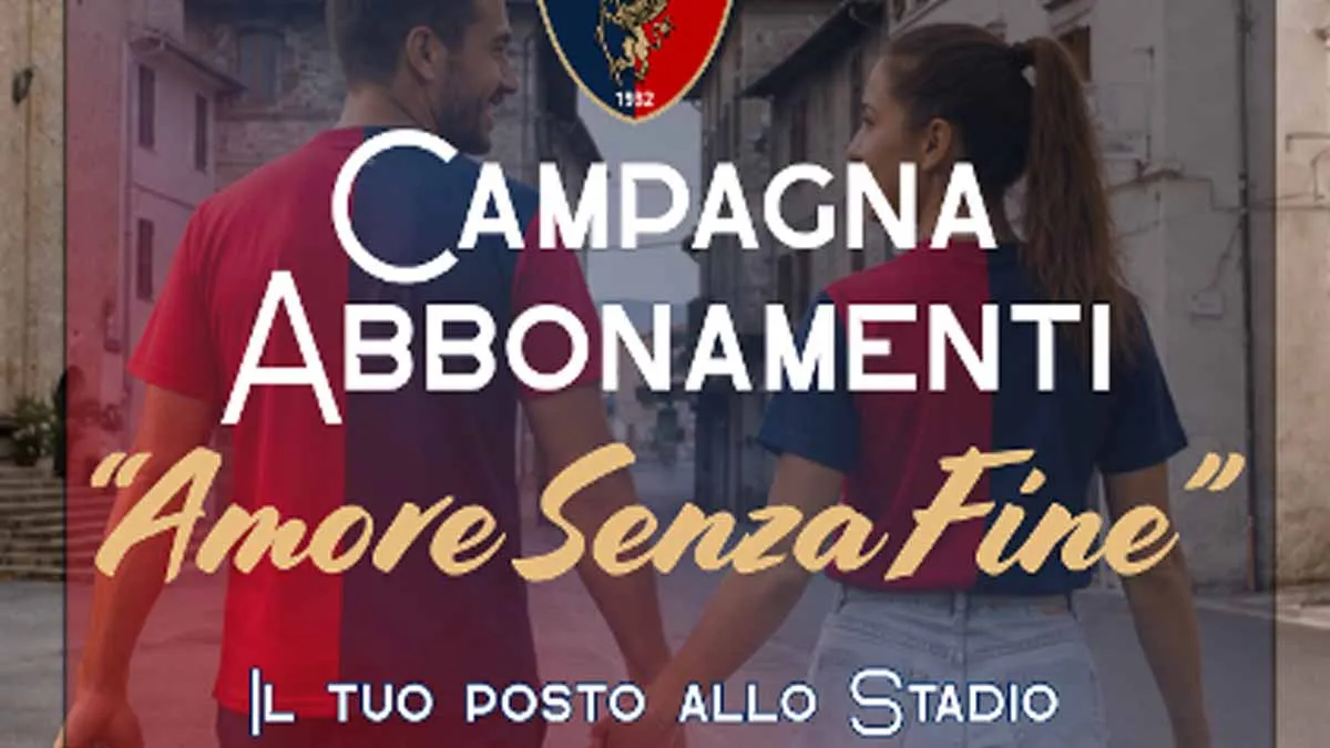 Cannara: al via la campagna abbonamenti "Amore senza fine"