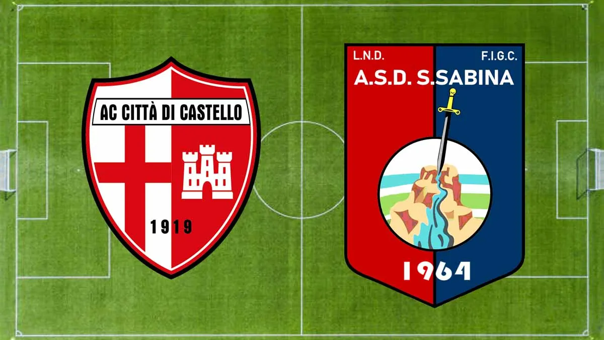 Promozione, Città di Castello-Santa Sabina: il big match del girone A