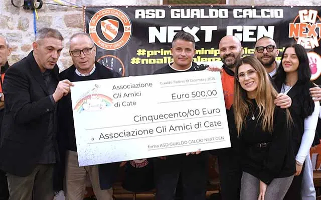 Gualdo Next Gen, grande successo per la cena di Natale e aiuto all'associazione "Amici di Cate" - Tutte le foto