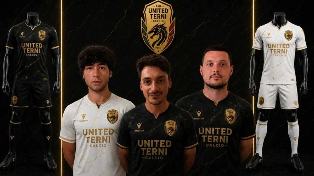 United Terni, mercato faraonico e nuove divise