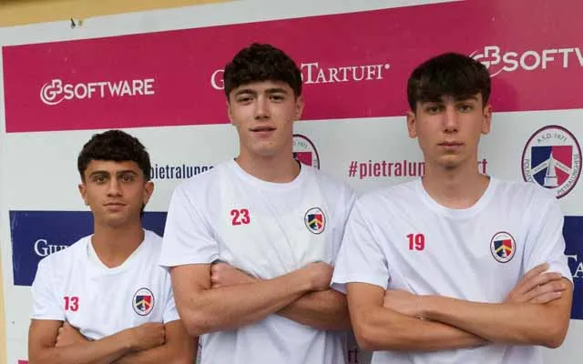 la Pietralunghese non si ferma: altri tre Under per mister Luca Pierotti