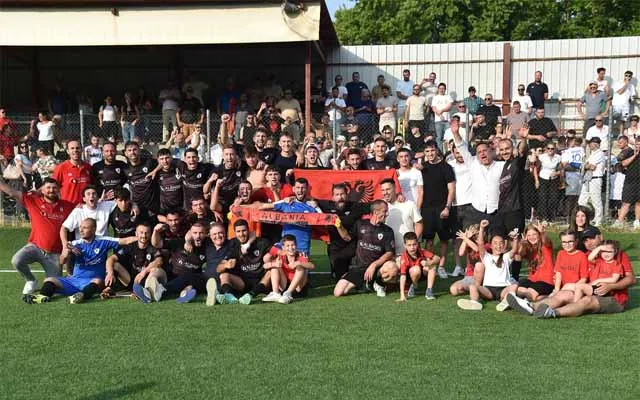 Un popolo in festa: il Taulantet Albania vola in Prima categoria