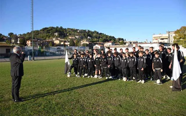 Sporting Club Trestina, primo inno corale cantato dai giocatori e giovani artisti