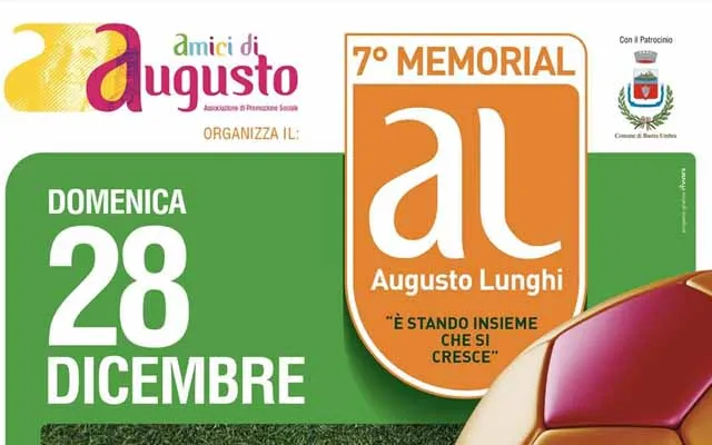 Fine anno con il 7° Memorial "Augusto Lunghi": data, partecipanti e tutti i dettagli