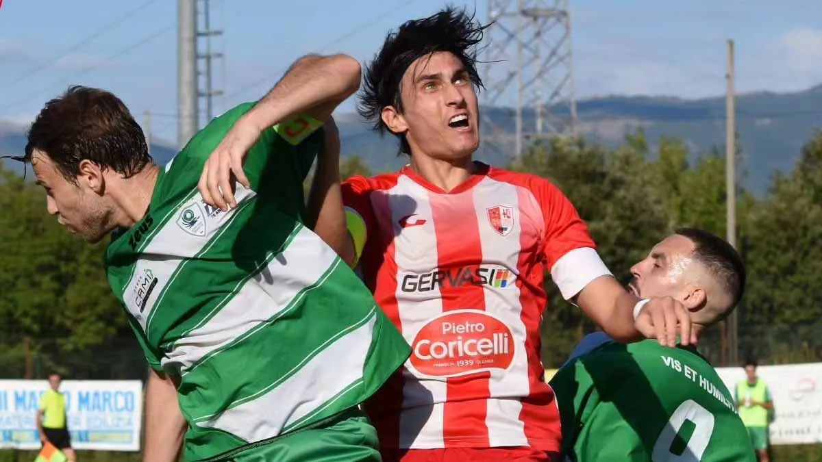 Spoleto-Olympia Thyrus 1-1: rigori a gogò, ma alla fine è pareggio