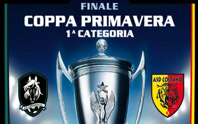 Coppa Primavera Prima categoria - E' il giorno di Capocavallo-Costano