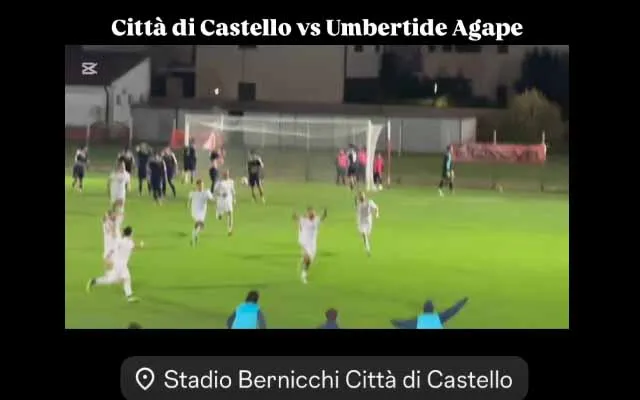 Umbertide Agape super a Città di Castello: prima sconfitta e primi gol subiti per i tifernati