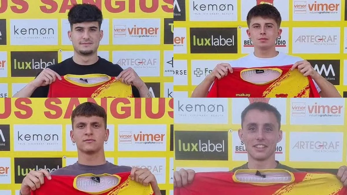 Virtus San Giustino: altro poker di conferme per mister Zurli