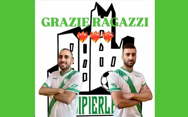 Valdipierle, i commossi saluti a Luca Petruzzi e capitan Nicconi