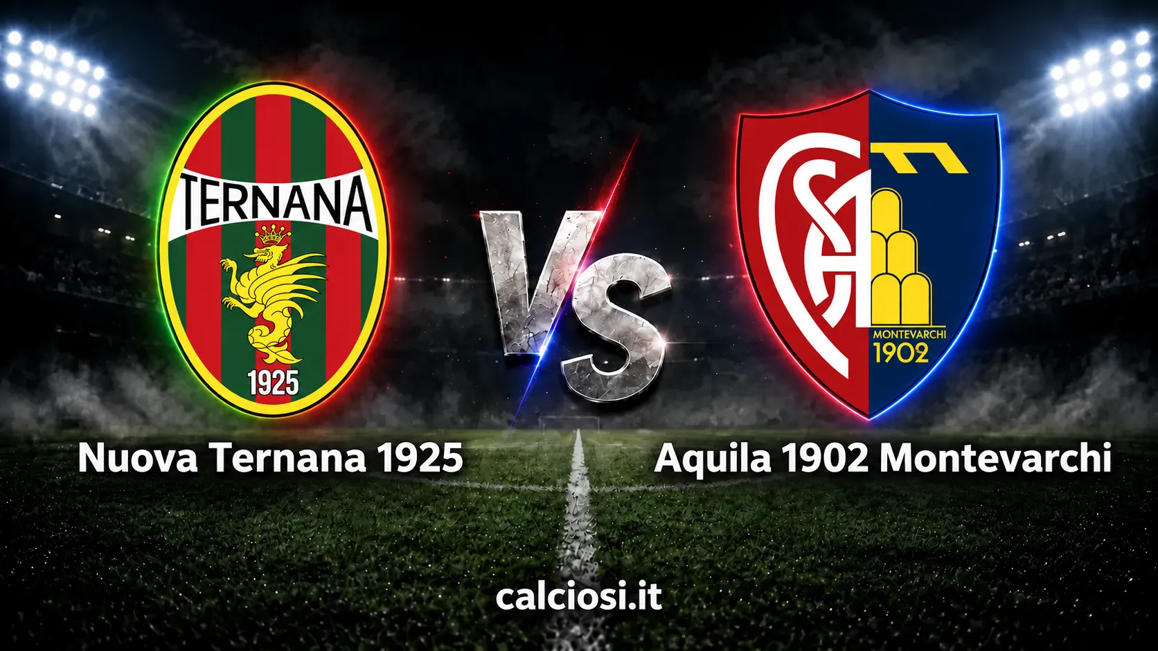 Ternana vs Aquila Montevarchi - orario, dove vedere e chiavi della sfida del Liberati per i rossoverdi