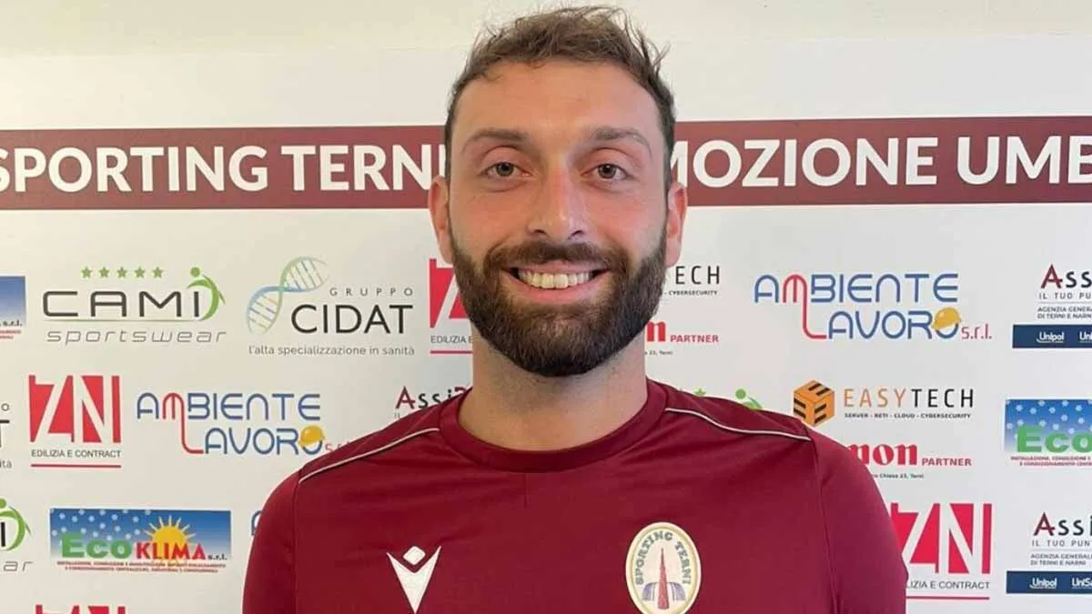 Sporting Terni, la doppietta di Sganappa sblocca tutto: «Oggi tosti a Orvieto»