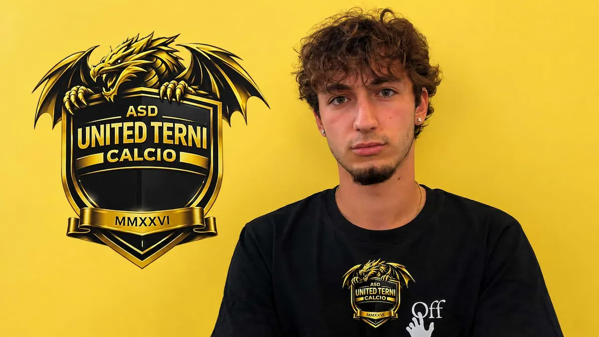 United Terni, Palombi viene da lontano: dai Pulcini dell'Olympia alla doppietta