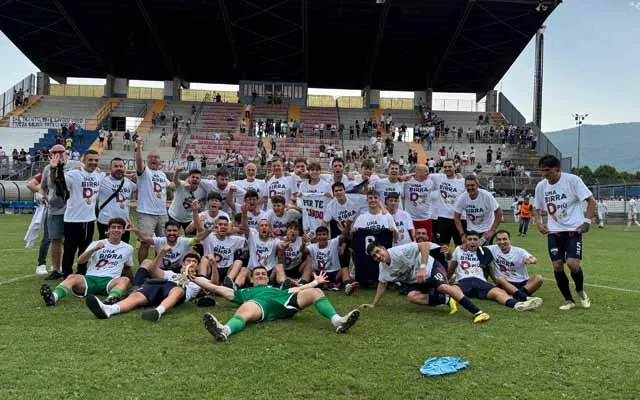 Cannara straordinario, ribalta tutto nel finale e vola in serie D