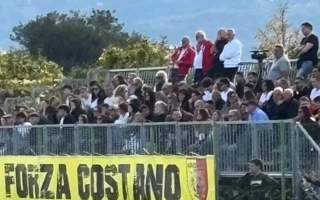 Esulta il Costano ma che bella cornice i 350 spettatori al derby con l'Athletic Bastia!