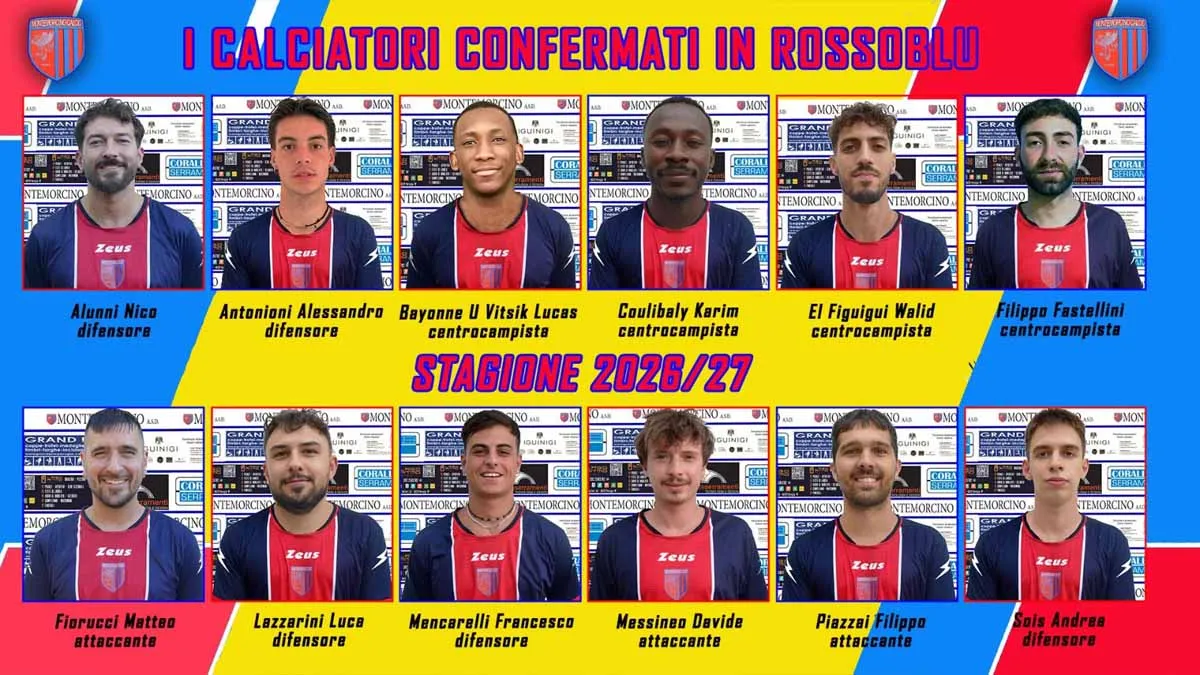 Montemorcino, non solo grandi colpi: tutti i confermati per Lillacci